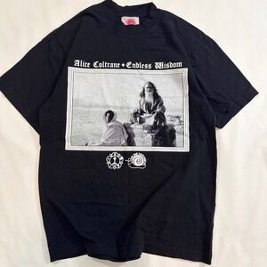 Online Ceramics Alice Coltrane T-Shirt Mens Small Black Excellent Endless Wisdom